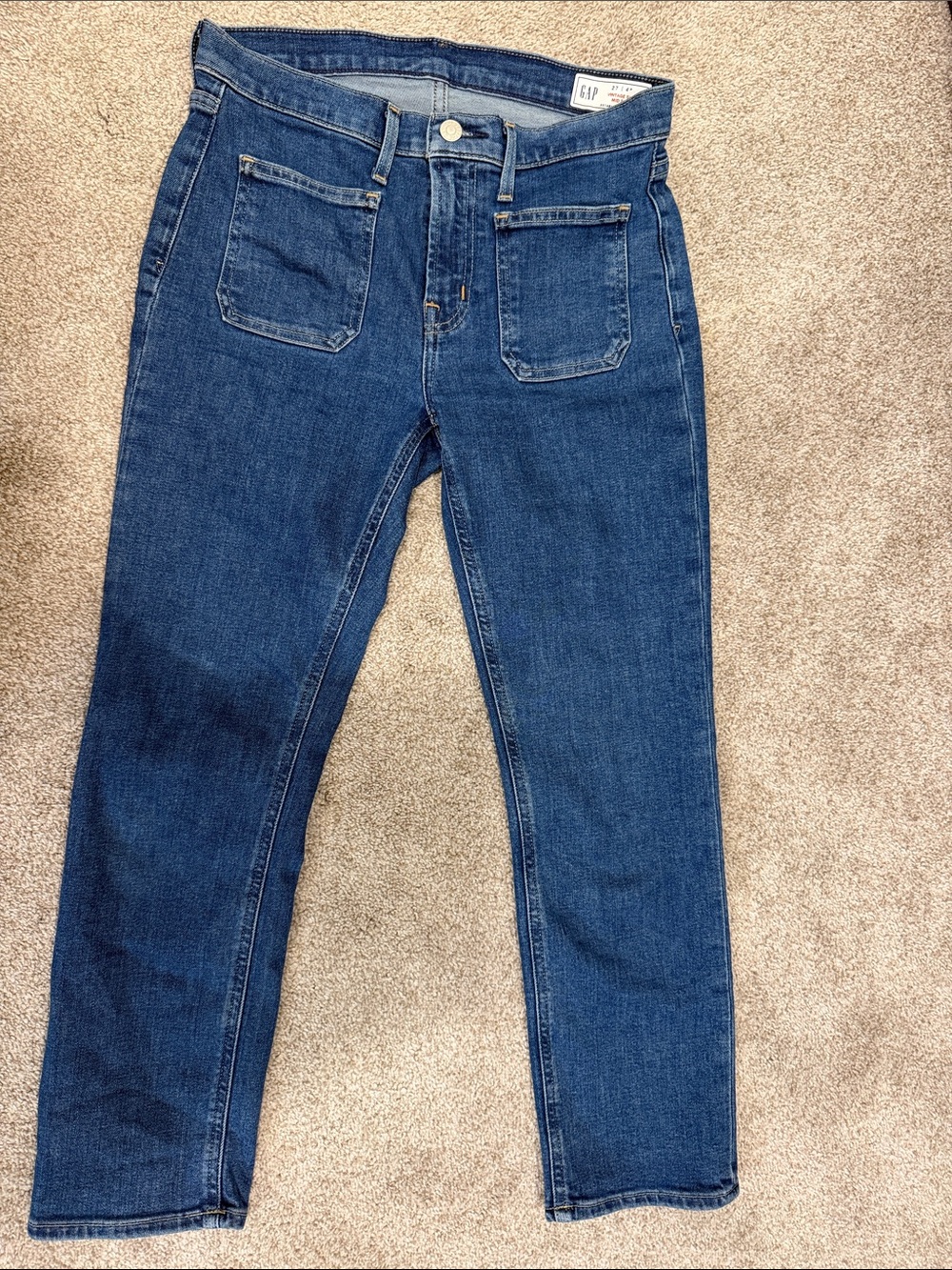 GAP vintage slim mid rise